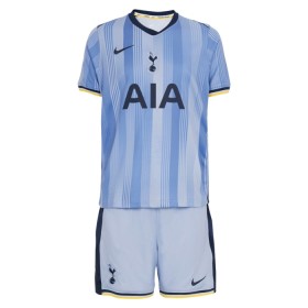 Virallinen pelipaita Tottenham Hotspur Vieras 2024-25 Lyhythihainen - Lasten ( + Lyhyet housut )